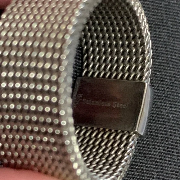 Stainless steel rhinestone ring size 6.5 - Picture 5 of 7